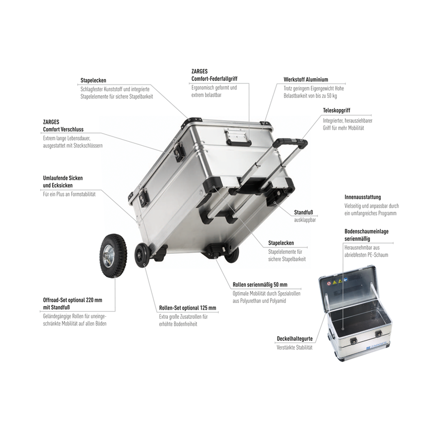 K424 XC ALUMINIUM MOBILE CASE 41815