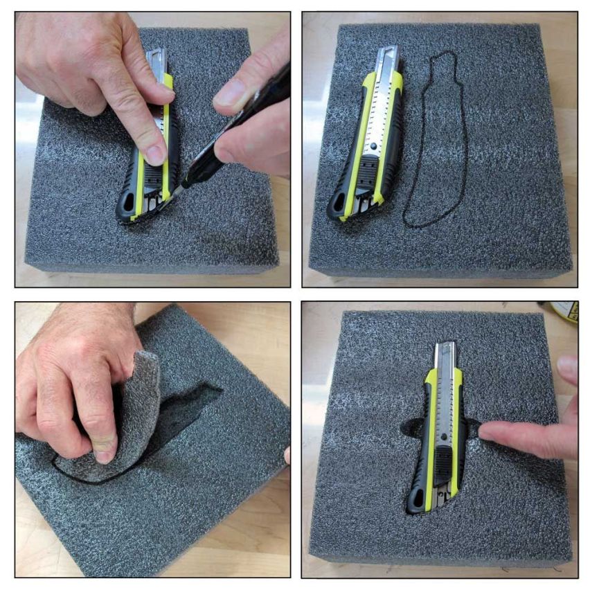 Peli Air 1755 MLF Replacement Multilayer Foam Set