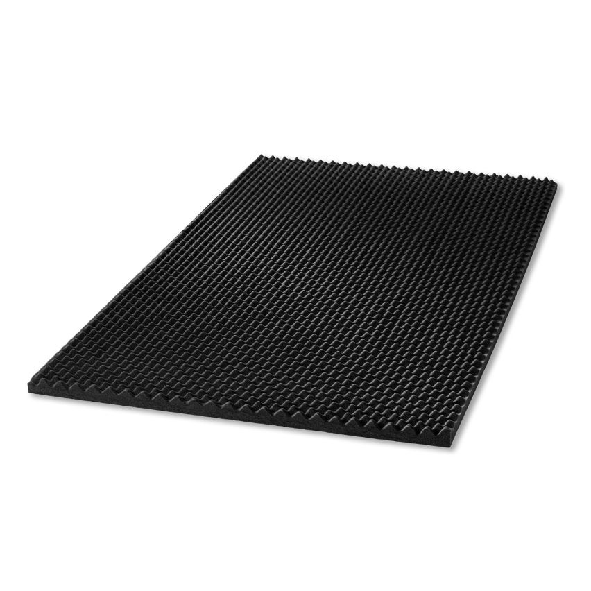 PU23 Egg tray foam - Black - 2000x1200mm