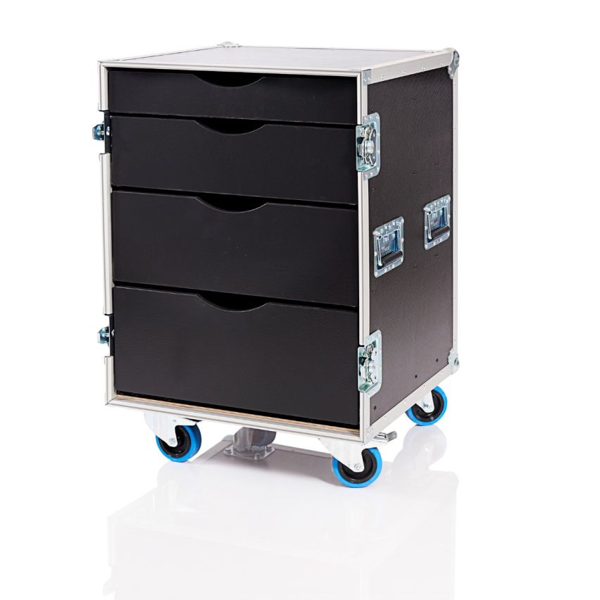 Flightcase 4-Drawer