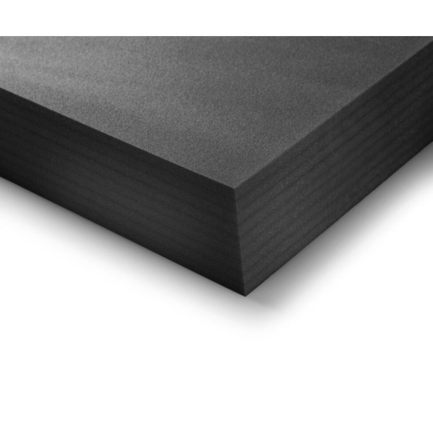 Alveobloc NT AB 2500 (40kg/m3) - Black - 1000 x 1200 mm