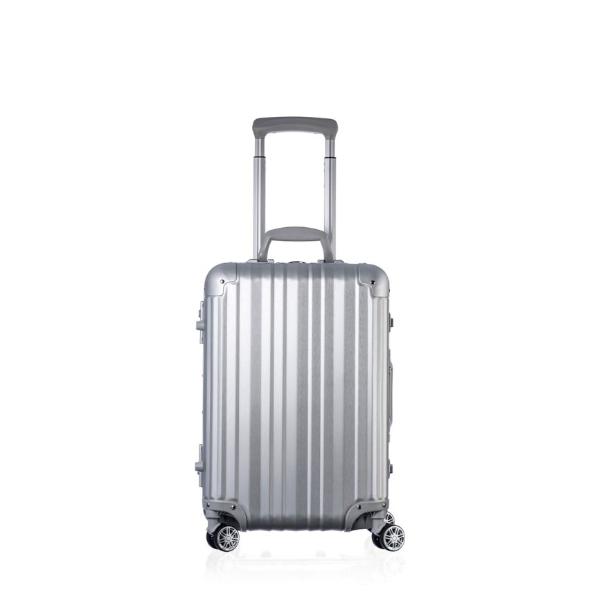 GUARDIQUE™ 100% Aluminum - Cabin Size Travel Suitcase - 44L