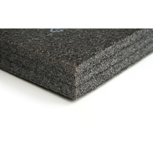 PE22-MRSPBS Black Min. 80% recycled foam - 2000x1200mm