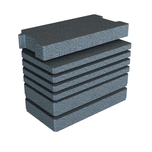 Multilayer Foam 7-Piece Foam Set